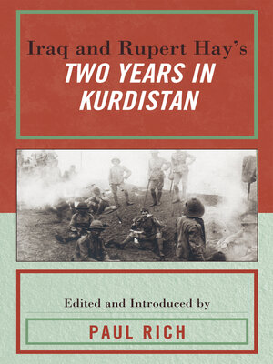 cover image of Iraq and Rupert Hay's Two Years in Kurdistan